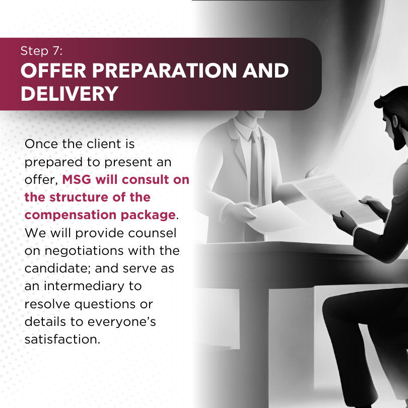 Recruitment Process Step 7 - Offer Preparation and Delivery